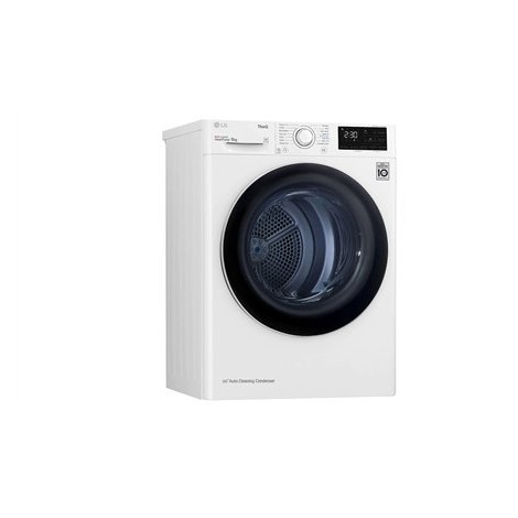 LG | RH80V3AV6N | Dryer Machine | Energy efficiency class A++ | Front loading | 8 kg | LED | Depth 69 cm | Wi-Fi | White - 2